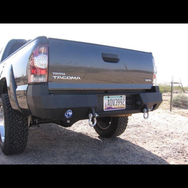 2005-2015 Toyota Tacoma Rear Bumper - Iron Bull BumpersREAR IRON BUMPER