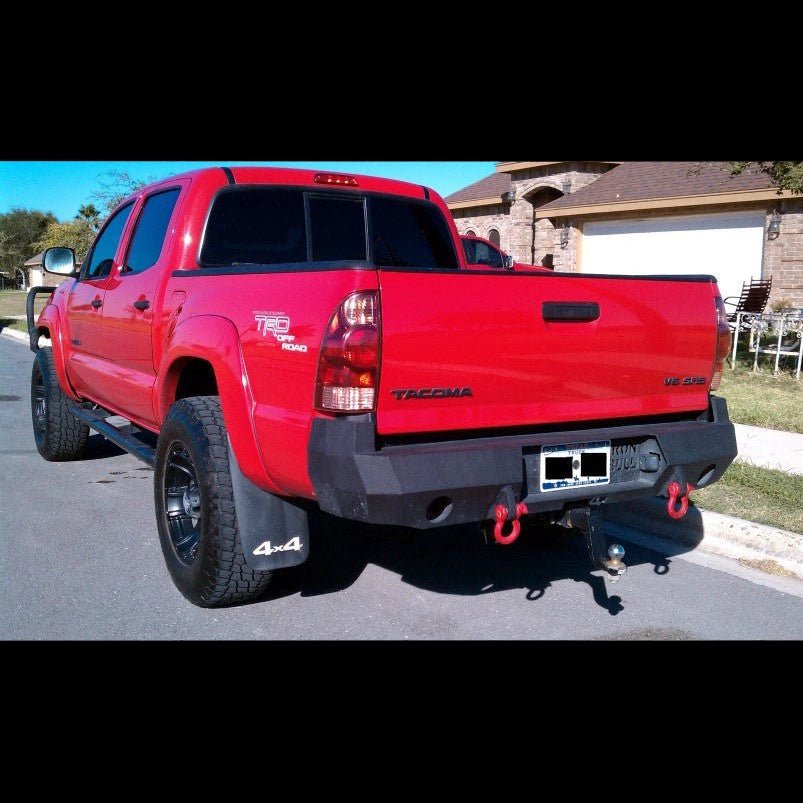 2005-2015 Toyota Tacoma Rear Bumper - Iron Bull BumpersREAR IRON BUMPER