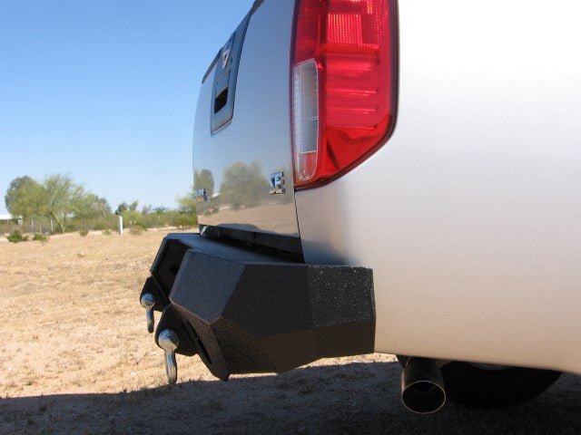 2005-2021 Nissan Frontier Rear Bumper | Parking Sensor Cutouts Available - Iron Bull BumpersREAR IRON BUMPER