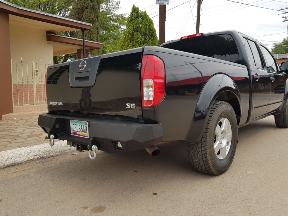 2005-2021 Nissan Frontier Rear Bumper | Parking Sensor Cutouts Available - Iron Bull BumpersREAR IRON BUMPER