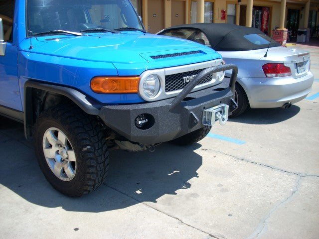 2006-2011 Toyota FJ Cruiser Front Bumper - Iron Bull BumpersFRONT IRON BUMPER