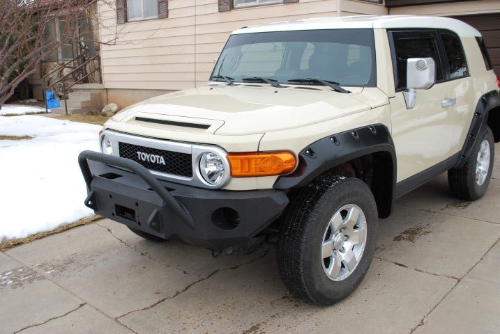 2006-2011 Toyota FJ Cruiser Front Bumper - Iron Bull BumpersFRONT IRON BUMPER