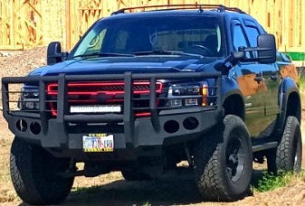 2007-2014 Chevrolet Tahoe / Suburban 2500 Front Bumper - Iron Bull BumpersFRONT IRON BUMPER