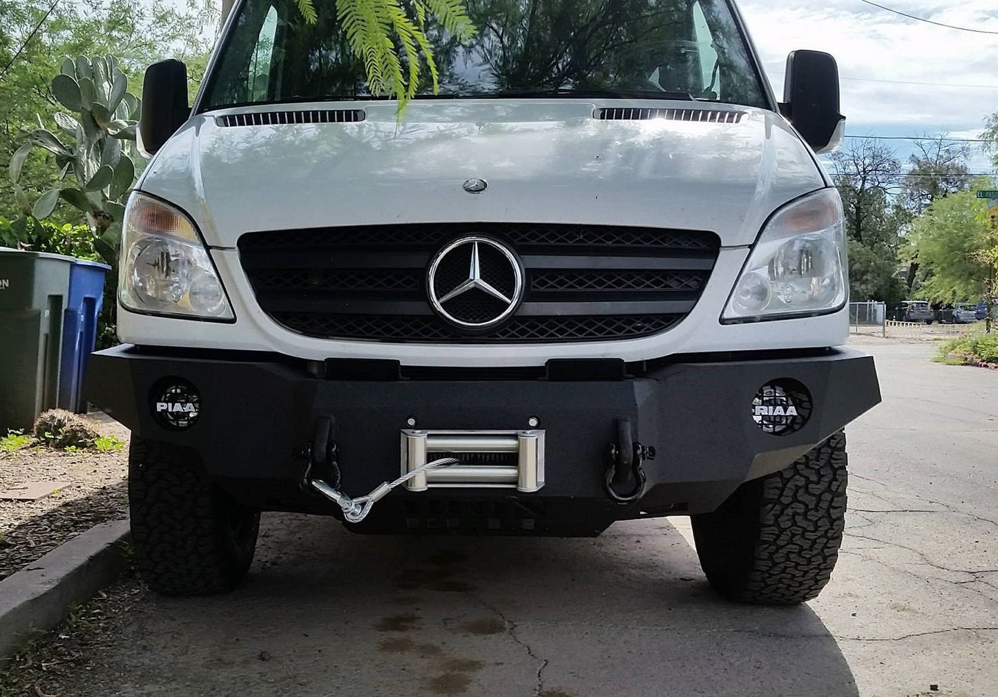 2007-2012 Dodge/Mercedes-Benz Sprinter Van Front Bumper - Iron Bull BumpersFRONT IRON BUMPER