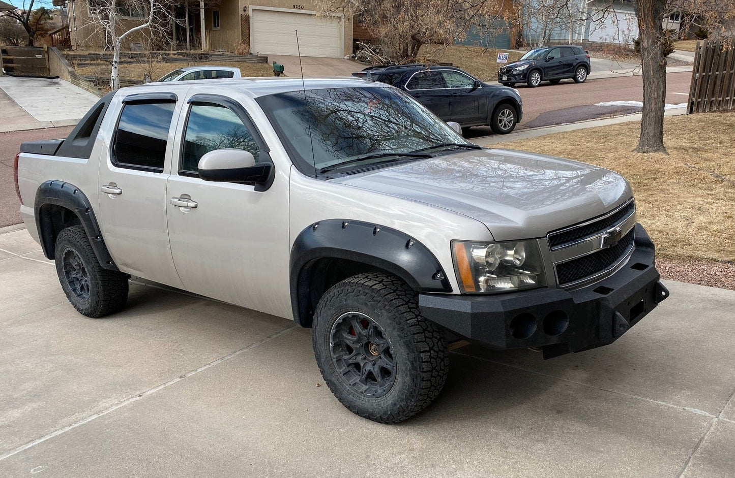 2007-2013 Chevrolet Avalanche Front Bumper - Iron Bull BumpersFRONT IRON BUMPER