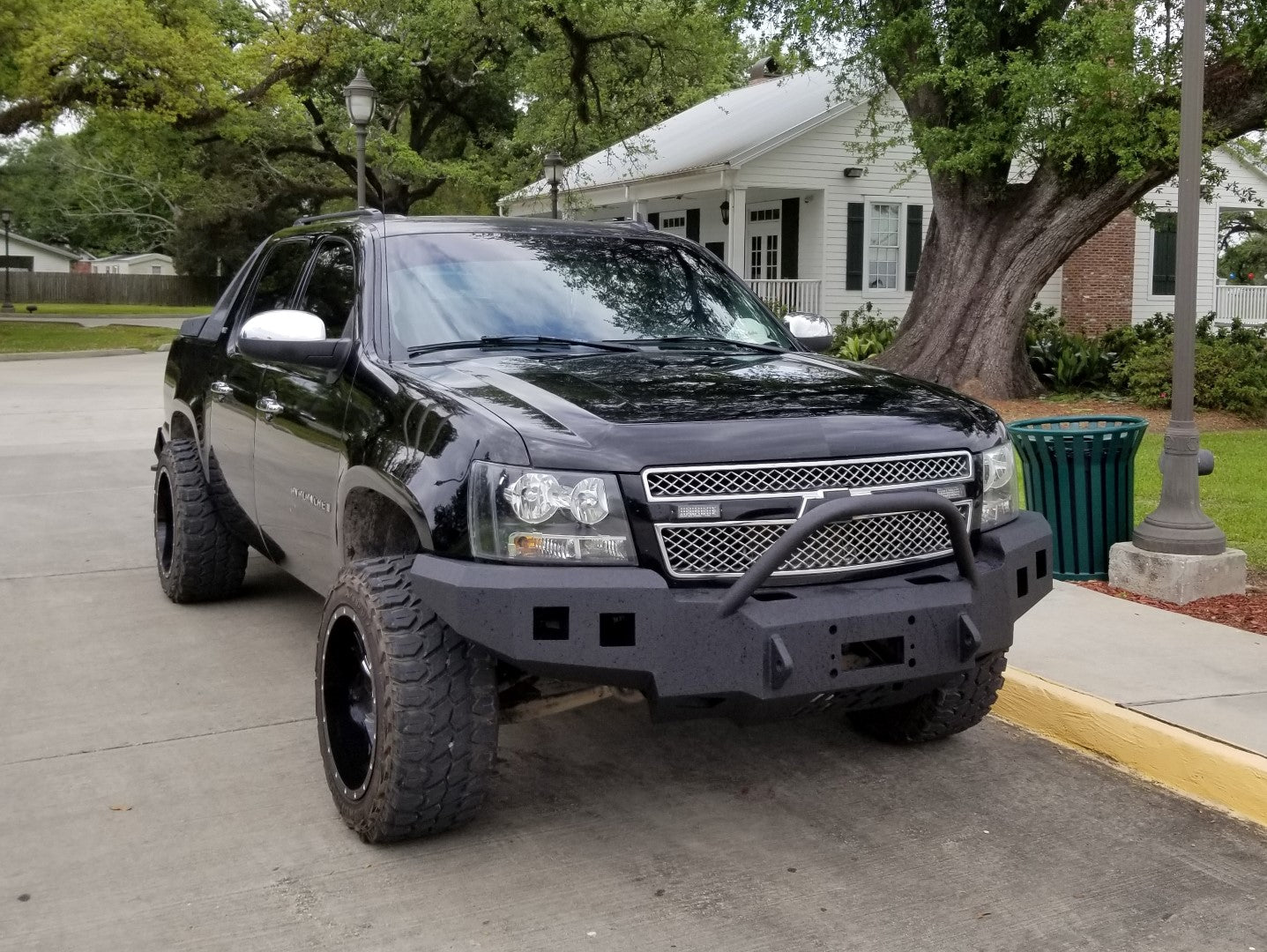 2007-2013 Chevrolet Avalanche Front Bumper - Iron Bull BumpersFRONT IRON BUMPER