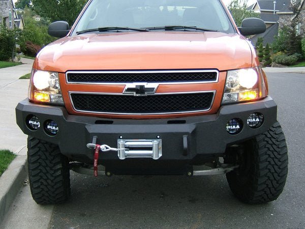 2007-2013 Chevrolet Avalanche Front Bumper - Iron Bull BumpersFRONT IRON BUMPER