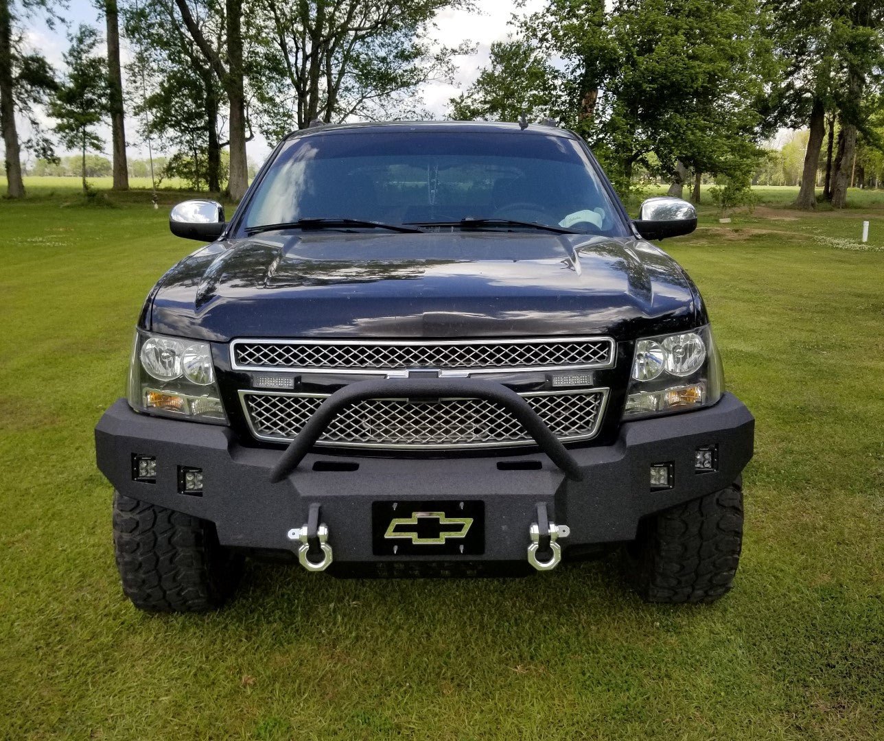 2007-2013 Chevrolet Avalanche Front Bumper - Iron Bull BumpersFRONT IRON BUMPER