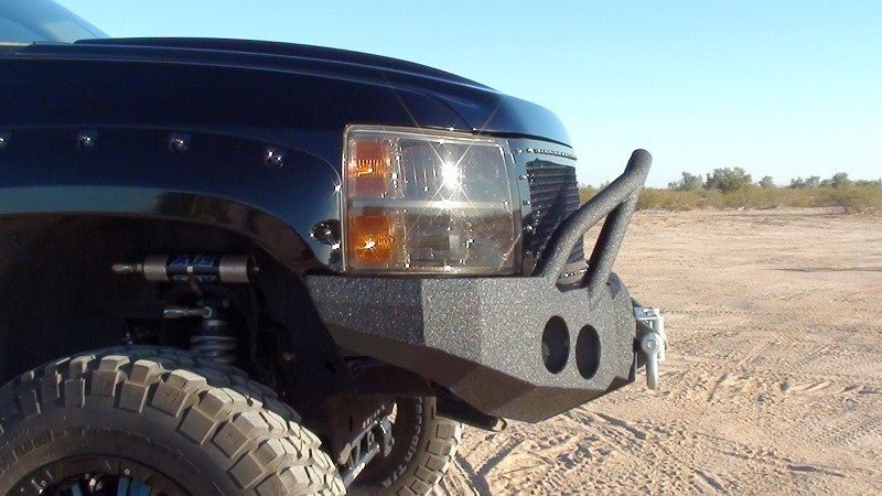 2007-2013 Chevrolet Silverado 1500 Front Bumper - Iron Bull BumpersFRONT IRON BUMPER