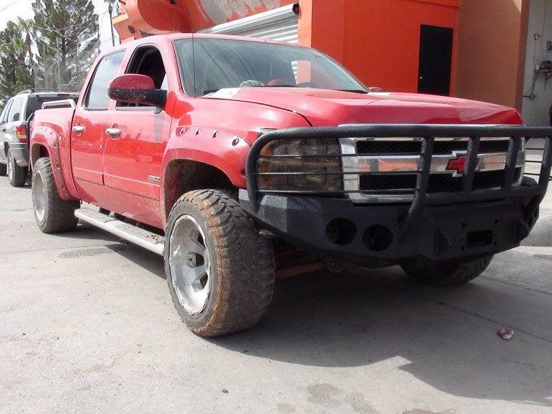 2007-2013 Chevrolet Silverado 1500 Front Bumper - Iron Bull BumpersFRONT IRON BUMPER