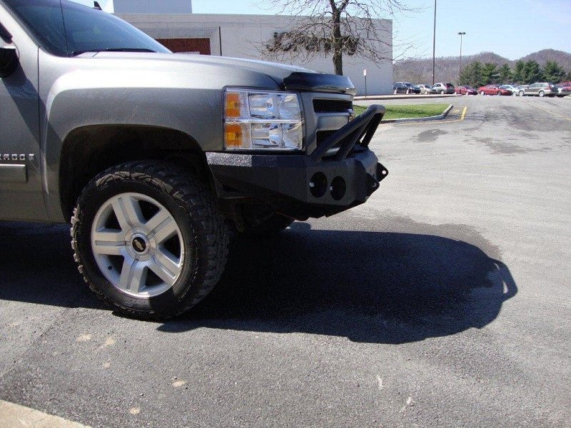 2007-2013 Chevrolet Silverado 1500 Front Bumper - Iron Bull BumpersFRONT IRON BUMPER