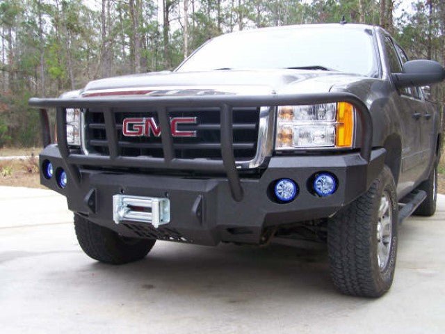 2007-2013 GMC Sierra 1500 Front Bumper - Iron Bull BumpersFRONT IRON BUMPER