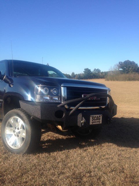 2007-2013 GMC Sierra 1500 Front Bumper - Iron Bull BumpersFRONT IRON BUMPER