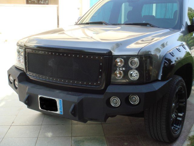 2007-2013 GMC Sierra 1500 Front Bumper - Iron Bull BumpersFRONT IRON BUMPER