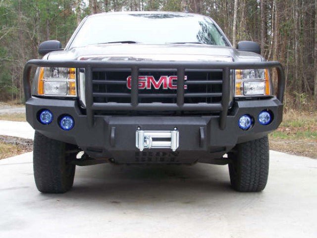 2007-2013 GMC Sierra 1500 Front Bumper - Iron Bull BumpersFRONT IRON BUMPER