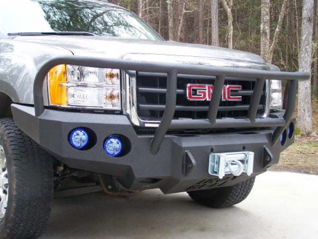 2007-2013 GMC Sierra 1500 Front Bumper - Iron Bull BumpersFRONT IRON BUMPER