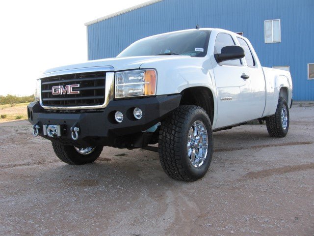 2007-2013 GMC Sierra 1500 Front Bumper - Iron Bull BumpersFRONT IRON BUMPER