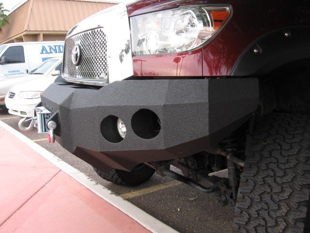 2007-2013 Toyota Tundra Front Bumper | Parking Sensor Cutouts Available - Iron Bull BumpersFRONT IRON BUMPER