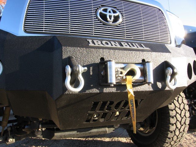 2007-2013 Toyota Tundra Front Bumper | Parking Sensor Cutouts Available - Iron Bull BumpersFRONT IRON BUMPER