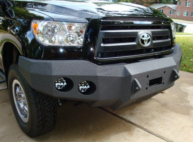 2007-2013 Toyota Tundra Front Bumper | Parking Sensor Cutouts Available - Iron Bull BumpersFRONT IRON BUMPER