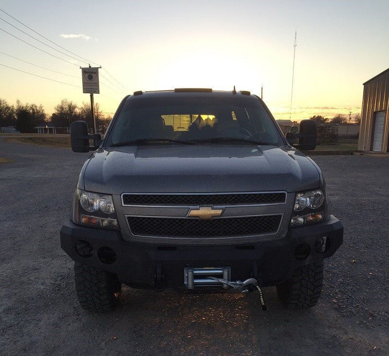 2007-2014 Chevrolet Tahoe / Suburban 2500 Front Bumper - Iron Bull BumpersFRONT IRON BUMPER