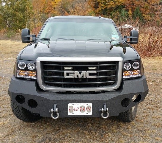 2007-2014 GMC Sierra 2500/3500 Front Bumper - Iron Bull BumpersFRONT IRON BUMPER