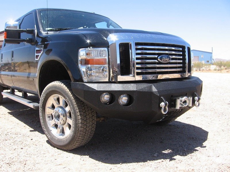 2008-2010 Ford F250/F350 Front Bumper - Iron Bull BumpersFRONT IRON BUMPER