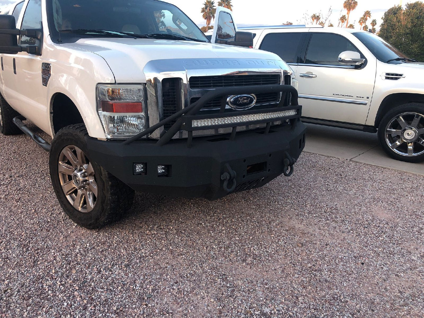 2008-2010 Ford F250/F350 Front Bumper - Iron Bull BumpersFRONT IRON BUMPER