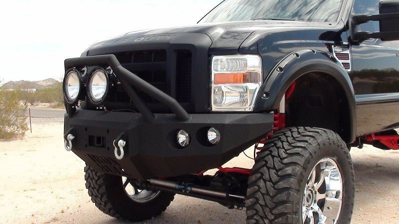 2008-2010 Ford F250/F350 Front Bumper - Iron Bull BumpersFRONT IRON BUMPER