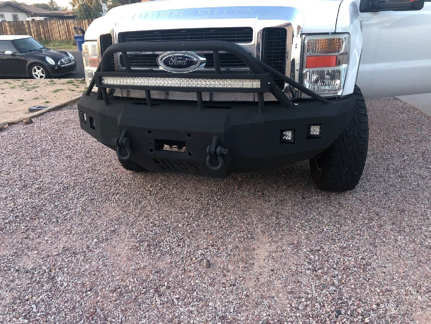 2008-2010 Ford F250/F350 Front Bumper - Iron Bull BumpersFRONT IRON BUMPER