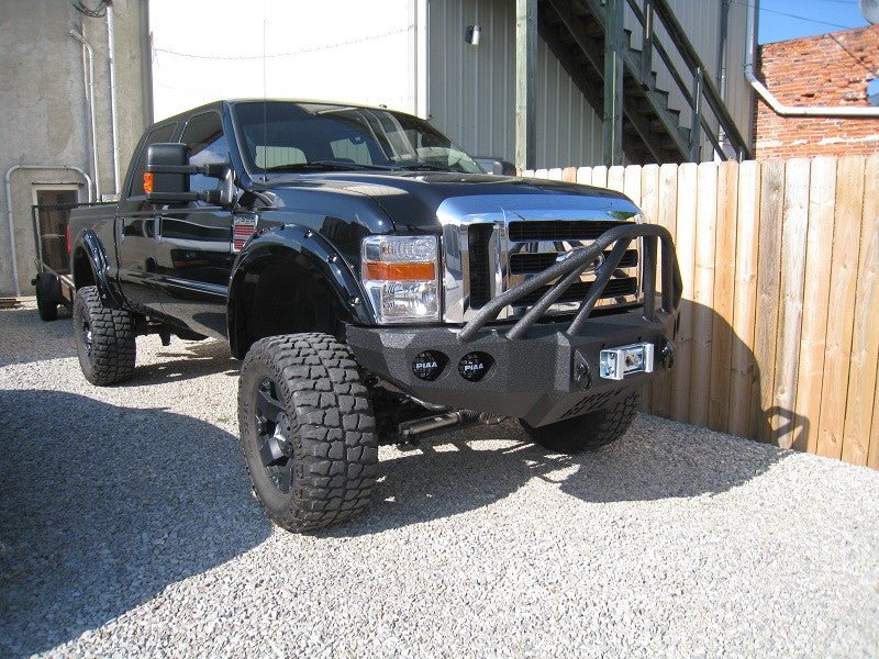 2008-2010 Ford F250/F350 Front Bumper - Iron Bull BumpersFRONT IRON BUMPER