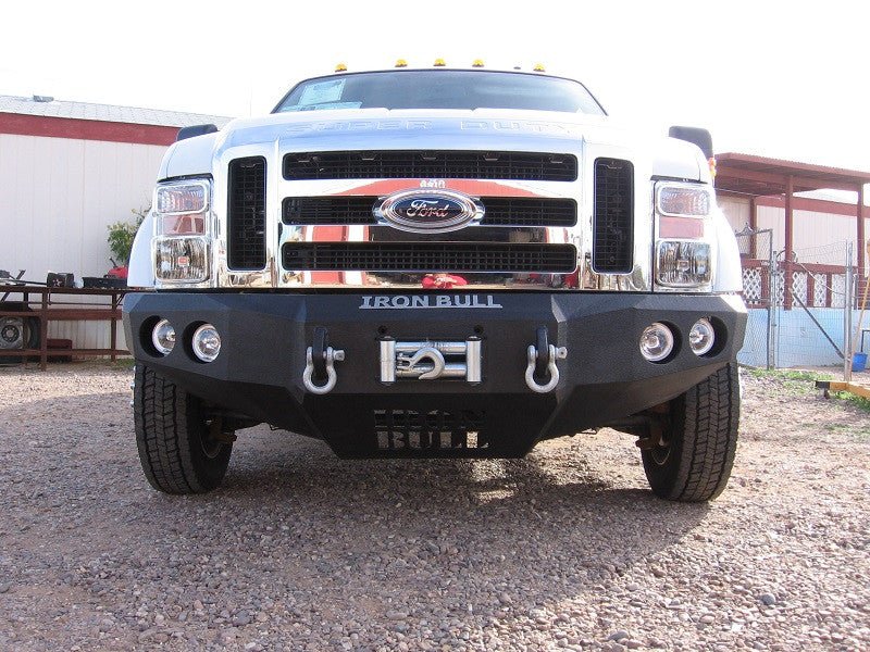 2008-2010 Ford F250/F350 Front Bumper - Iron Bull BumpersFRONT IRON BUMPER