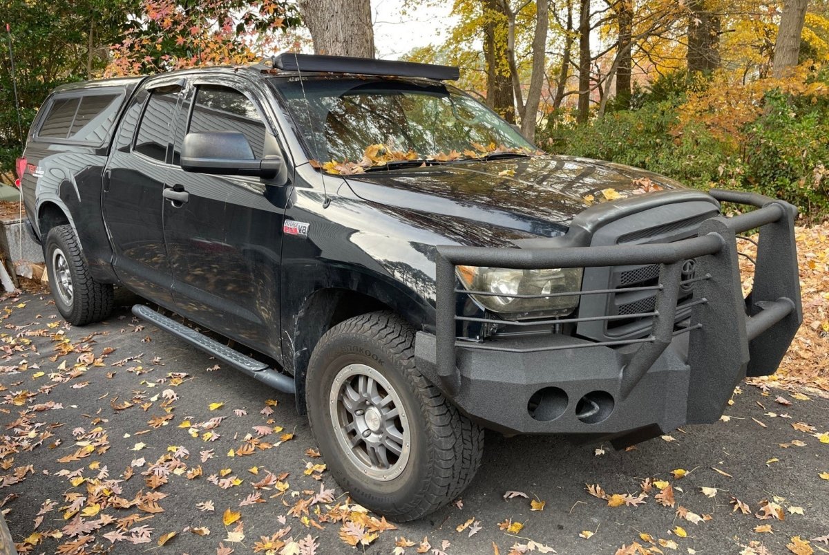 2008-2019 Toyota Sequoia Front Bumper | Parking Sensor Cutouts Available - Iron Bull BumpersFRONT IRON BUMPER