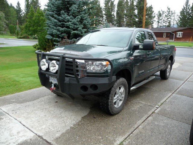 2008-2019 Toyota Sequoia Front Bumper | Parking Sensor Cutouts Available - Iron Bull BumpersFRONT IRON BUMPER