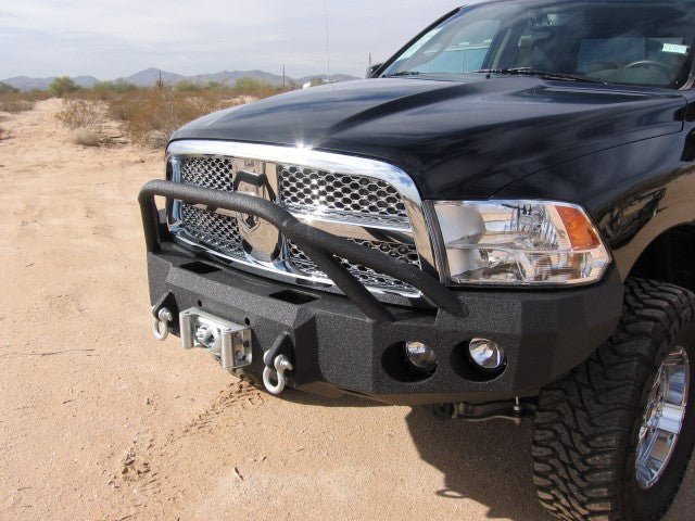 2009-2012 RAM 1500 Front Bumper - Iron Bull BumpersFRONT IRON BUMPER