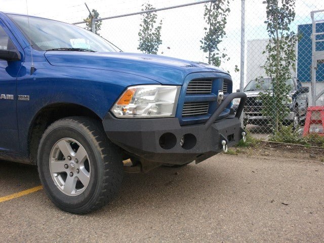 2009-2012 RAM 1500 Front Bumper - Iron Bull BumpersFRONT IRON BUMPER