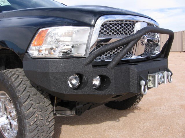 2009-2012 RAM 1500 Front Bumper - Iron Bull BumpersFRONT IRON BUMPER