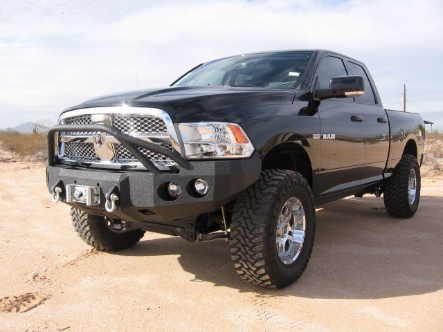 2009-2012 RAM 1500 Front Bumper - Iron Bull BumpersFRONT IRON BUMPER