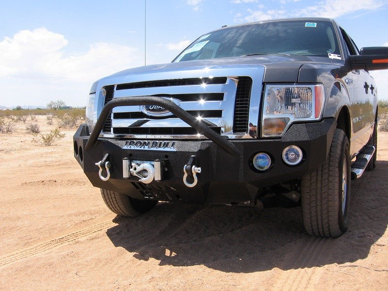 2009-2014 Ford F150 Front Bumper - Iron Bull BumpersFRONT IRON BUMPER