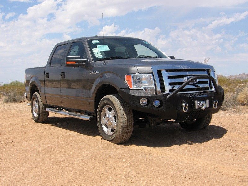 2009-2014 Ford F150 Front Bumper - Iron Bull BumpersFRONT IRON BUMPER