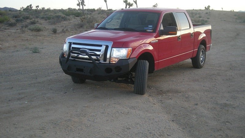 2009-2014 Ford F150 Front Bumper - Iron Bull BumpersFRONT IRON BUMPER