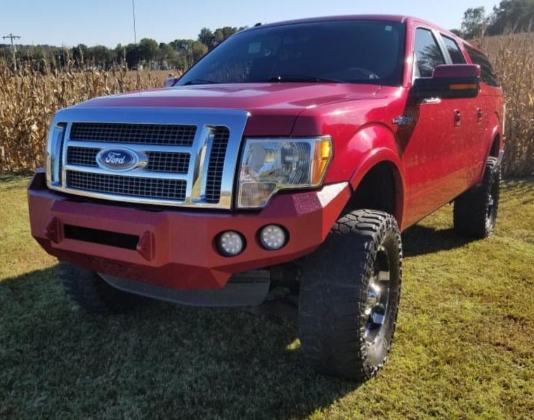 2009-2014 Ford F150 Front Bumper - Iron Bull BumpersFRONT IRON BUMPER