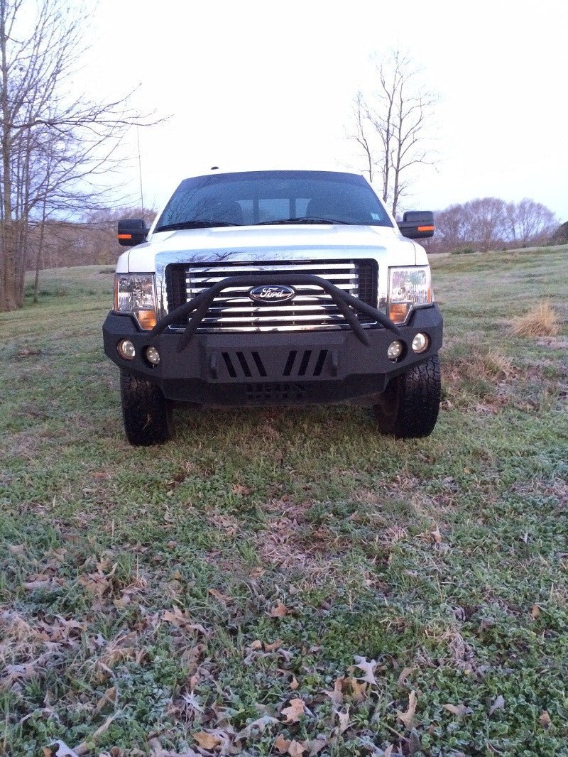 2009-2014 Ford F150 Front Bumper - Iron Bull BumpersFRONT IRON BUMPER