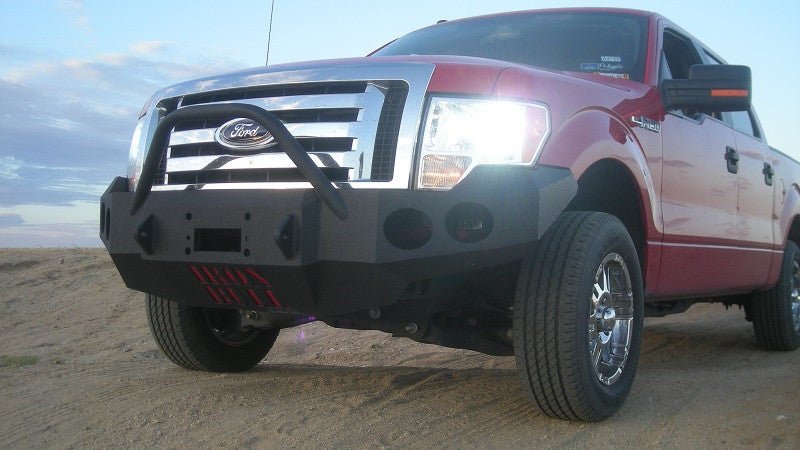 2009-2014 Ford F150 Front Bumper - Iron Bull BumpersFRONT IRON BUMPER