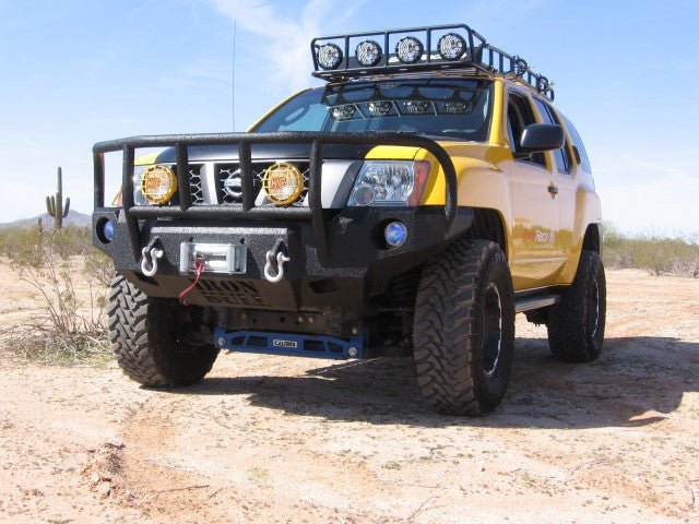 2009-2015 Nissan X-Terra Front Bumper (Grille must be changed) - Iron Bull BumpersFRONT IRON BUMPER