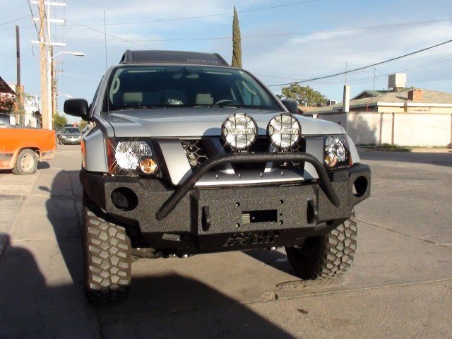 2009-2015 Nissan X-Terra Front Bumper (Grille must be changed) - Iron Bull BumpersFRONT IRON BUMPER