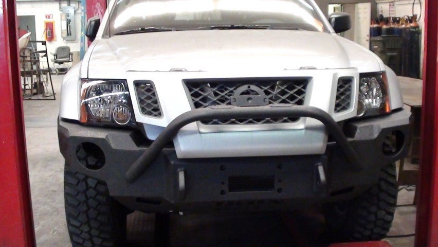 2009-2015 Nissan X-Terra Front Bumper (Grille must be changed) - Iron Bull BumpersFRONT IRON BUMPER