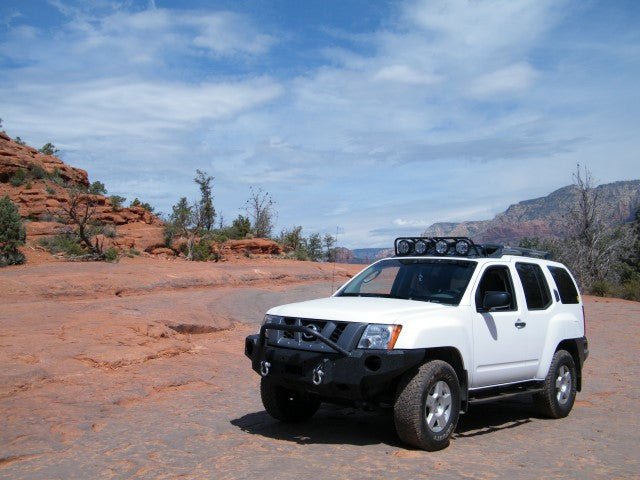 2009-2015 Nissan X-Terra Front Bumper (Grille must be changed) - Iron Bull BumpersFRONT IRON BUMPER