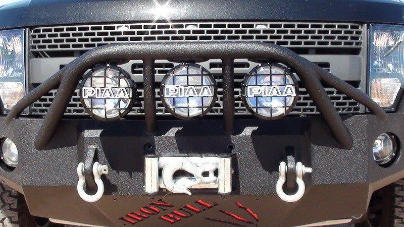 2010-2014 Ford Raptor Front Bumper - Iron Bull BumpersFRONT IRON BUMPER