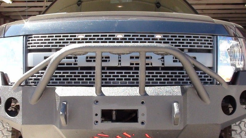 2010-2014 Ford Raptor Front Bumper - Iron Bull BumpersFRONT IRON BUMPER